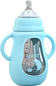 婴儿玻璃奶瓶_清洁护理用品_